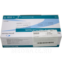 Игла двусторонняя с прозрачной камерой 21G 0.8*38 мм, зеленый (450040), Vacuette, 100 шт/уп