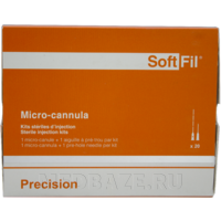 Канюли для контурной пластики SoftFil 22G/70/XL, 20 шт/уп