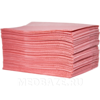 Нагрудники стоматологические ламинированные, 45*33 см, розовый, 500 шт/уп