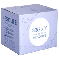 Игла Mesolife 33G 0,20×4 мм (100 шт.)