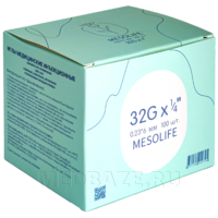 Игла Mesolife 32G 0,23×6 мм (100 шт.)