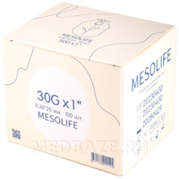 Игла Mesolife 30G 0,30×25 мм (100 шт.)