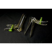 Зеркало гинекологическое с ЦПФ стерильное р-р M, золотое, ДиаКлон, 105 шт/уп