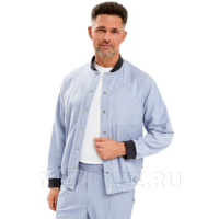 Бомбер мужской Тезис TZ690, серый