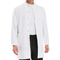 Халат мужской на кнопках Тезис TZ811, белый