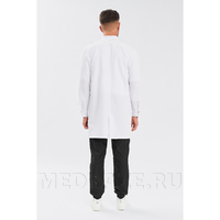 Халат мужской на кнопках Тезис TZ811, белый