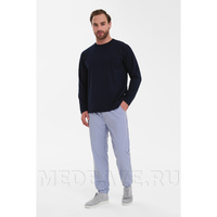 Лонгслив мужской Тезис TZ512, темно-синий