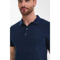 Поло мужское Тезис TZ550, темно-синий