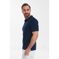 Поло мужское Тезис TZ550, темно-синий