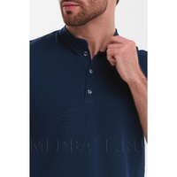 Поло мужское Тезис TZ560, темно-синий