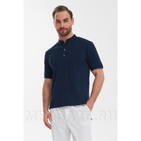 Поло мужское Тезис TZ560, темно-синий