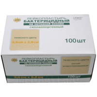 Лейкопластырь бактерицидный 3.8*3.8 см (213872) Leiko plaster