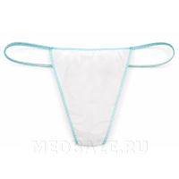 Бикини женские, плотность 42 г/м2, белый, (237), White line, 100 шт/уп