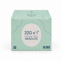 Игла для мезотерапии Mesolife 32G 0.23×12 мм (100 шт.)