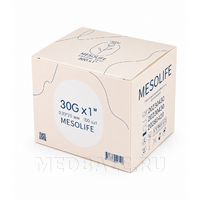 Игла для мезотерапии Mesolife 30G 0.30×25 мм (100 шт.)