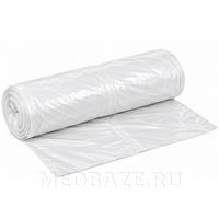 Пакет для мусора, 120 л, 70*110 см, белый, Комус, арт. 1559856, 10 шт/уп