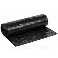 Пакет для мусора, 120 л, 70*110 см, черный, Luscan, арт. 1622054, 50 шт/уп