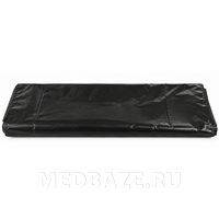 Пакет для мусора, 240 л, 60 мкм, 100*125 см, черный, Альпак, 50 шт/рулон