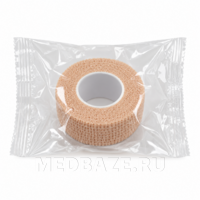 Бинт эластичный, самофиксирующийся, телесный, 2.5 см*4.5 м, FlexMed