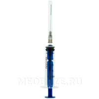 Шприц инъекционный 3-х комп. одноразовый 5 мл 22G 0.70*40 мм, MedAim, 100 шт/уп