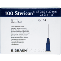 Игла инъекционная B.Braun 4657640 Стерикан 0.60*30 мм 23G 100 шт/уп