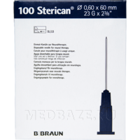 Игла инъекционная Стерикан, 0.60*60 мм, 23G, (4665600), B.Braun, 100 шт/уп