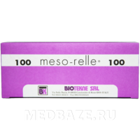 Игла 0.3*6 мм, 30G, Meso-relle, 100 шт/уп