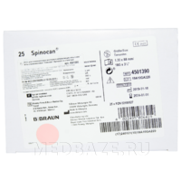 Игла спинномозговая Спинокан со стилетом 18G 88 мм (4501390), B.Braun, 25 шт/уп