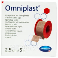 Пластырь фиксирующий, 2.5 см*5 м, Omniplast, (900 441), Hartmann