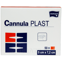 Повязка для фиксации катетера Cannula Plast 7,2*5 см №50