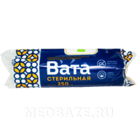 Вата медицинская, стерильная, гигроскопическая, хирургическая, 250 гр, Амелия