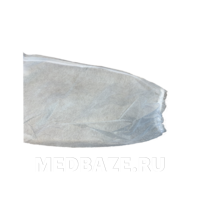 Халат н/ст рукава на резинке МЕДБОНД (р-р 52-54, пл. 42 г/м2, дл.160, без обработки) белый, 5 шт/уп 4212/ХНРБ