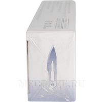 Скальпель Certus размер 23 стерильный одноразовый, 10 шт/уп