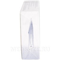 Лезвие хирургическое Certus стерильное, размер 11, 100 шт/уп