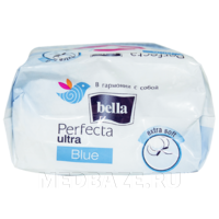 Прокладки гигиенические впитывающие Bella Perfecta Ultra Blue (супертонкие), 10 шт/уп