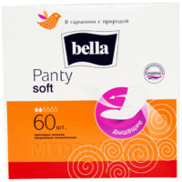 Прокладки гигиенические ежедневные Bella Panty Soft 60 шт/уп