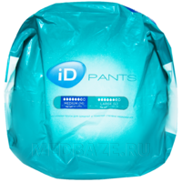 Подгузники-трусы для взрослых iD Pants, размер M, Ontex, 10 шт/уп