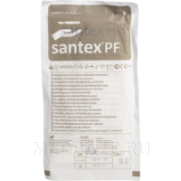Перчатки хирургические латексные Santex PF, размер 9.0, стерильные неопудренные текстурированные