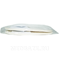 Тапочки с открытым мысом, на жесткой основе, Бизнес, махровые, белый
