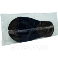 Тапочки с открытым мысом, на жесткой основе, Стандарт Лайт, серый/синий