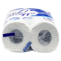 Туалетная бумага в рулонах "Ь" Буквы, 4 рул/уп