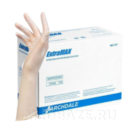 Перчатки хирургические латексные ExtraMAX, размер 7.0, текстурированные