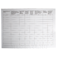 Журнал учета внутрибольничных инфекций ( в том числе гнойно-септических)