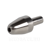 Олива для промывания носа продувания слуховых труб многоразовая №2, металл
