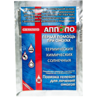 Повязка гелевая противоожоговая 20*30 см ПГ-ПАК-АИ, Апполо