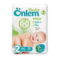 Подгузники детские Onlem Botanika Mini размер 2 (3 - 6 кг), Onlem, 10 шт/уп