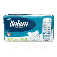 Подгузники для взрослых Onlem Small размер S (50 - 90 см), Onlem, 30 шт/уп