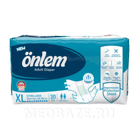 Подгузники для взрослых Onlem Extra Large размер XL (120 - 160 см), Onlem, 30 шт/уп