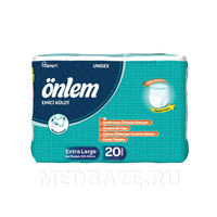 Подгузники-трусики для взрослых Extra Large размер XL (120 - 160 см), Onlem, 20 шт/уп