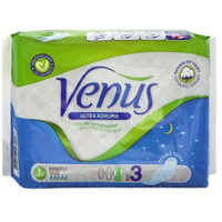 Гигиенические прокладки ночные Venus Night размер 3, Venus, 7 шт/уп